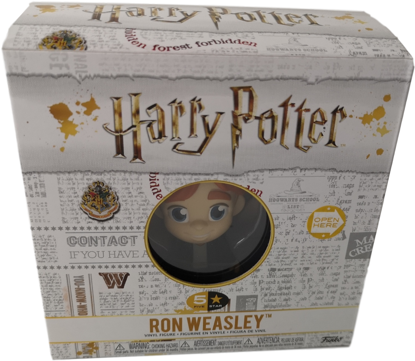 Harry Potter 5 Star Vinyl 3" Figurine - Harry Potter Sterling Silver Crystal From Swarovski (1654x1473), Png Download