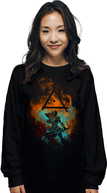 Aloy Art - Girl (650x650), Png Download