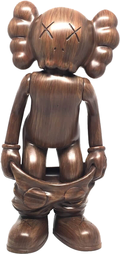 Kaws Theartgorgeous - Figurine (473x888), Png Download