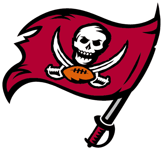 A Tony Romo-less Cowboy Team Is Like A Developmental - Tampa Bay Buccaneers Flag (545x501), Png Download