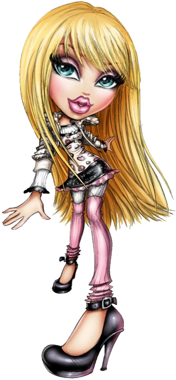 Cloe - Bratz Basic Doll-cloe (362x781), Png Download