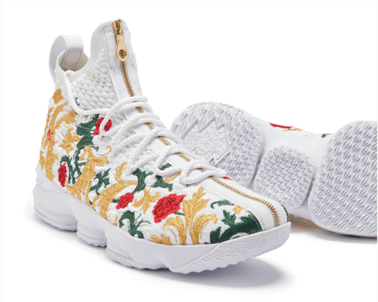Kith X Nike Lebron James Xv Long Live The King Part - Outdoor Shoe (800x430), Png Download