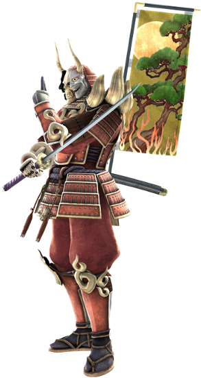 Yoshimitsu Soulcalibur V Render - Soul Calibur Yoshimitsu Render (300x552), Png Download