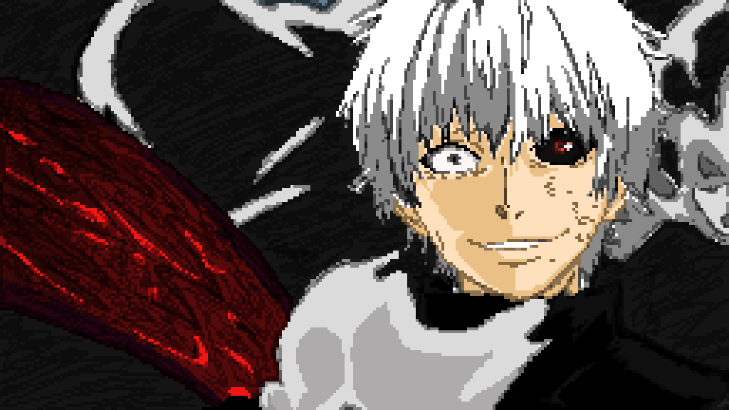 Kaneki Ken - Tokyo Ghoul - Anime (1024x576), Png Download