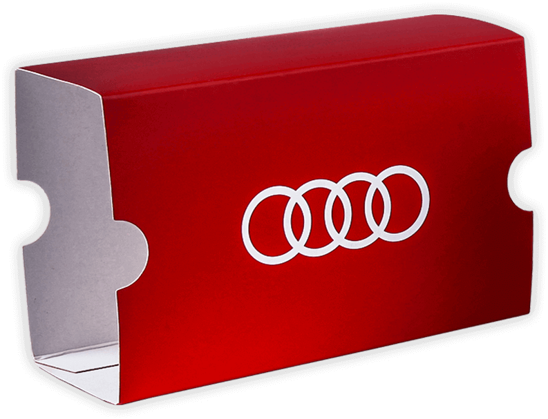Audi's Vr Cardboard Campaign - Audi Colorblock Mesh Back Cap (793x607), Png Download