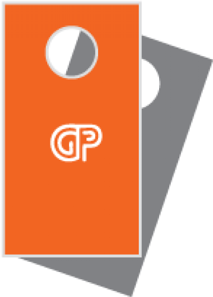 A Door Hanger Is A Plastic Or Cardboard Sign, Generally - Door Hanger (800x800), Png Download