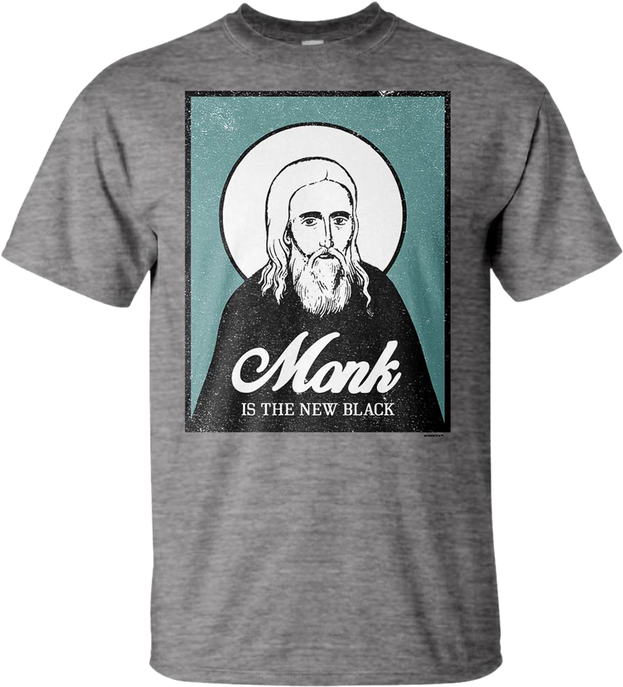 Monk New Black Men S V=1509372889 - Shirt (1024x1024), Png Download