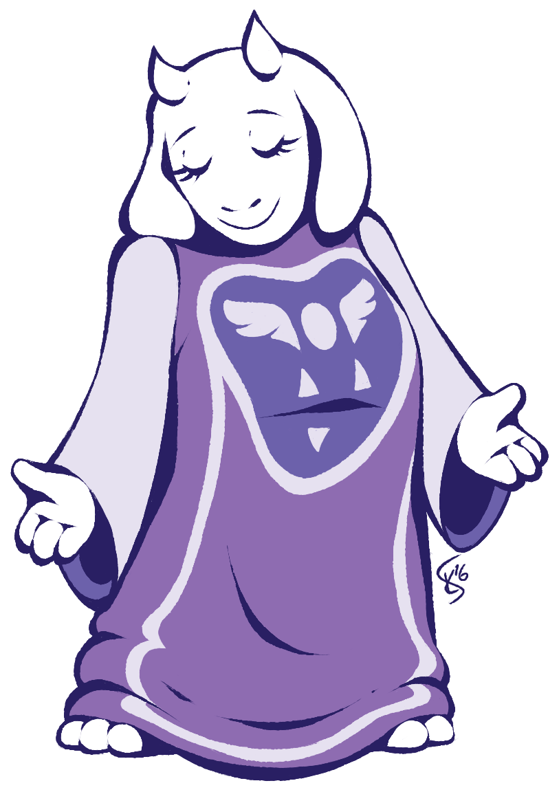7 Jan - Toriel Png (900x1200), Png Download
