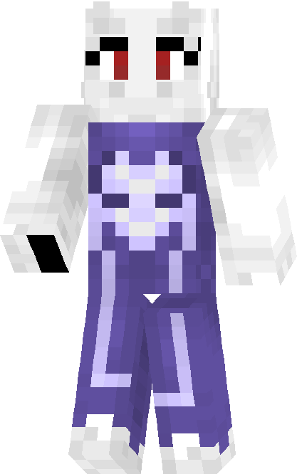 Spikerex - Toriel Minecraft Skin (417x666), Png Download