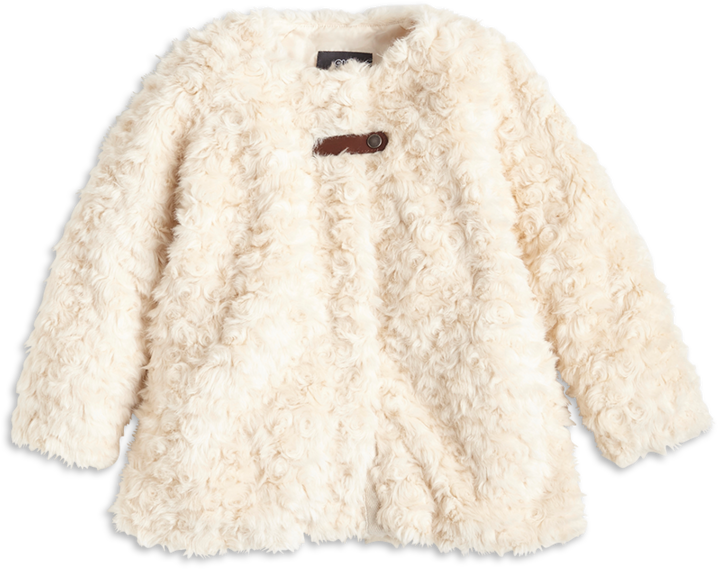 Free Png Fur Coat White Png Images Transparent - Pälsjacka Lindex Barn (480x480), Png Download