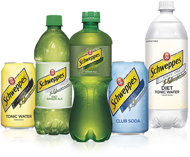 Schweppes - Diet Schweppes Tonic Water, 1 L Bottle (400x380), Png Download