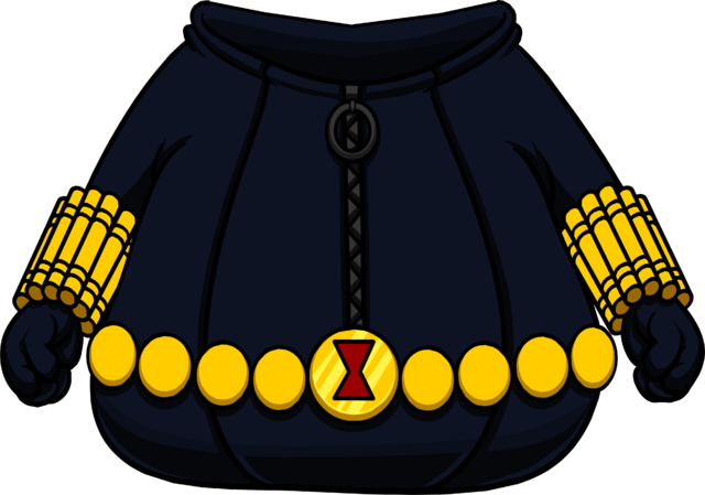 Black Widow Bodysuit - Miniskirt (640x449), Png Download