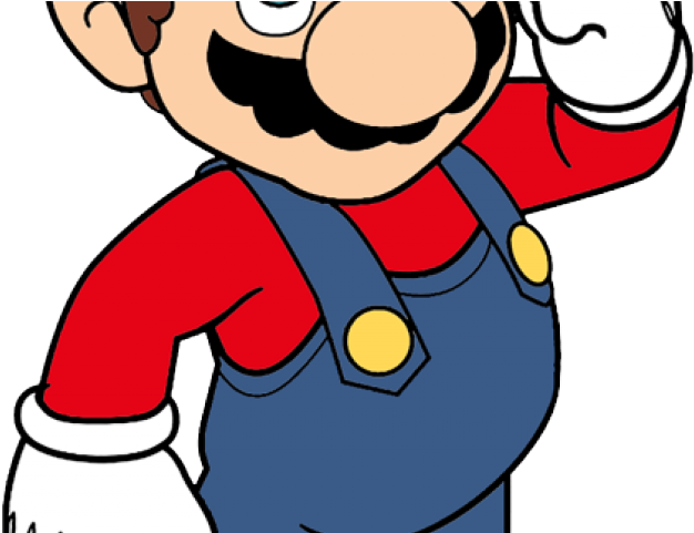 Fireball Clipart Mario Brothers - Mario Coloring Pages To Print (640x480), Png Download