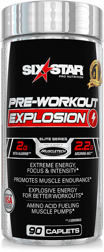 Pre-workout Explosion Pill - Pre Workout Explosion (600x850), Png Download