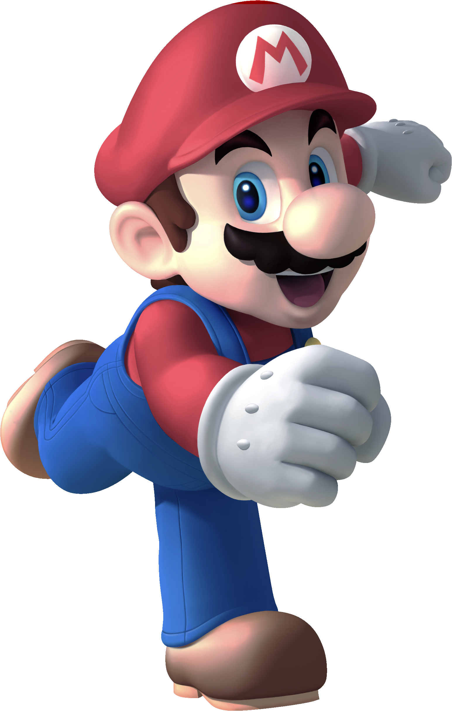 Mario2 - Mario Party Ds Mario (1545x2428), Png Download