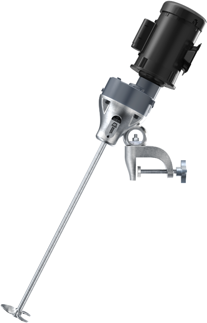 5 Hp Explosion Proof Gear Drive Heavy Duty Clamp Mount - Electric Motor (480x661), Png Download