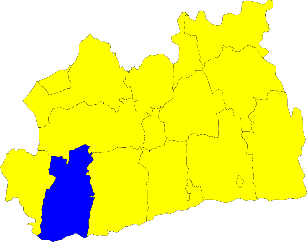 File - Godalming Hundred - Surrey - Svg - Godalming Hundred (1040x821), Png Download