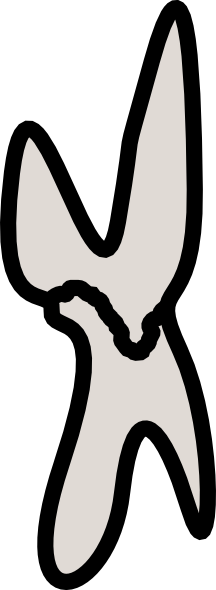 Small - Stalactite (216x590), Png Download