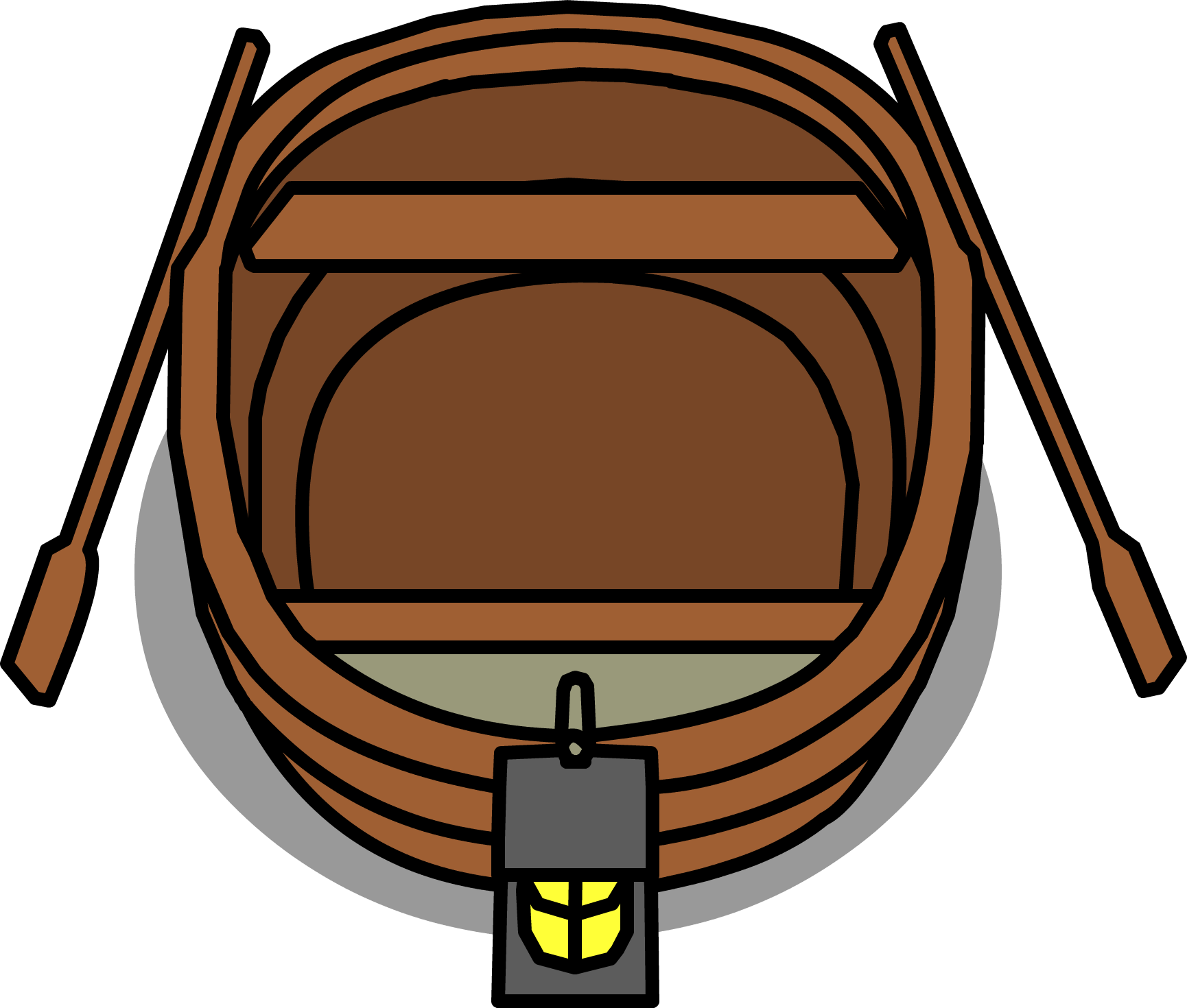 Lifeboat Sprite 007 - Lifeboat (1730x1470), Png Download