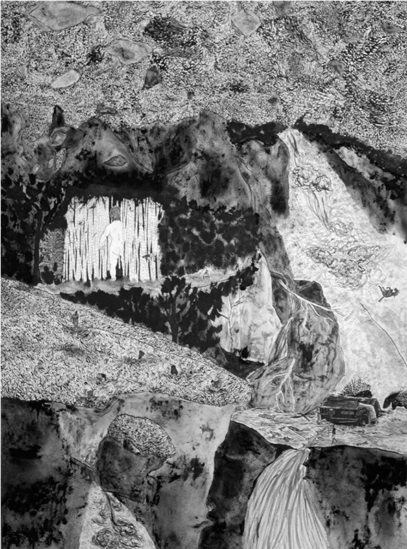 » Untitled, From The Series Moreover” - Outcrop (1000x800), Png Download