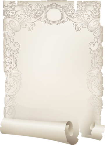 Parchments, Papers, Pergaminhos, Roller Blinds, Scrolls - Paper (361x500), Png Download