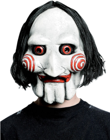 Saw Jigsaw Mask - Saw Mask (366x580), Png Download
