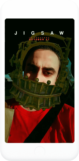 Discover - Jigsaw (358x697), Png Download