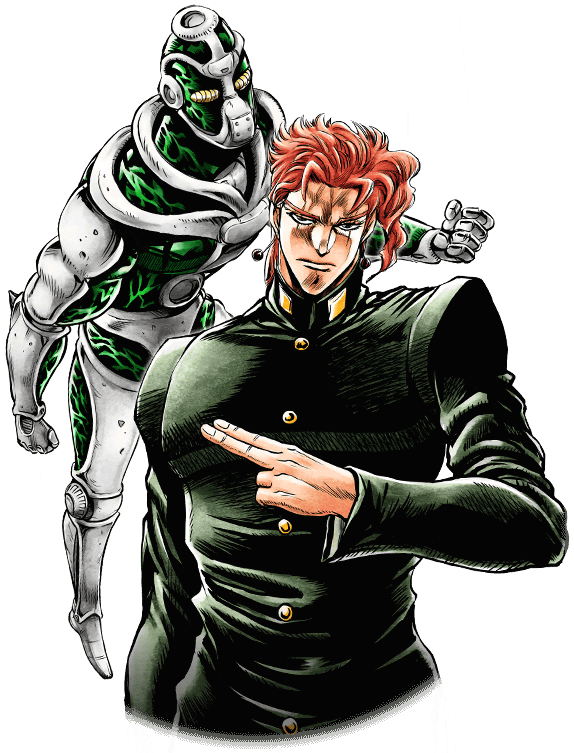 Unit Noriaki Kakyoin - Noriaki Kakyoin (720x800), Png Download