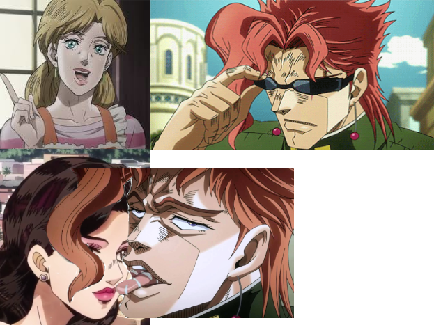 Milf Hunter Kakyoin Strikes Again - Noriaki Kakyoin (623x467), Png Download