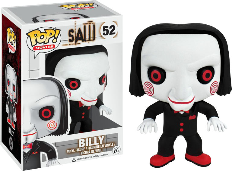 Billy Pop Vinyl Figure - Funko Pop Saw (769x568), Png Download