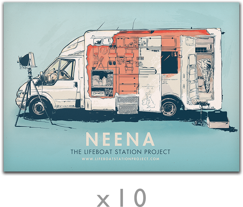 The Lifeboat Station Project By Jack Lowe - Compact Van (1024x843), Png Download