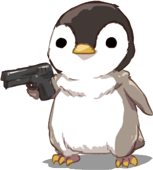 Now I've Got Your Dead Cells - Keep Scrolling Penguin (500x500), Png Download