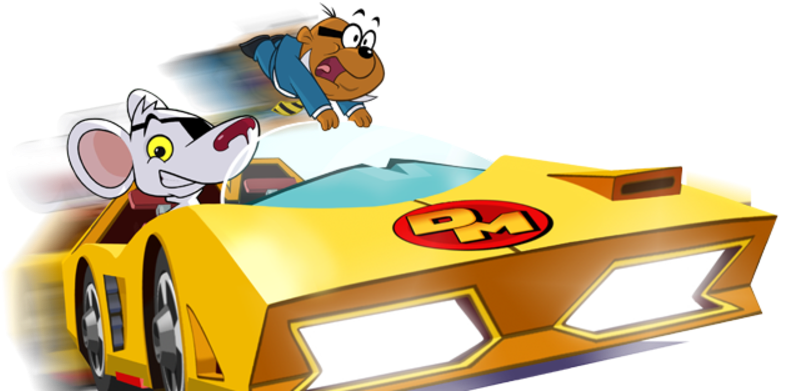 Danger Mouse - Cbbc Games Danger Mouse (800x450), Png Download