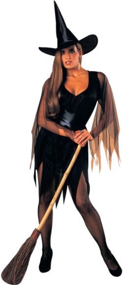 Sexy Witch Halloween Costume - Rubie's Costume Co. Women's Sexy Witch Costume (366x580), Png Download