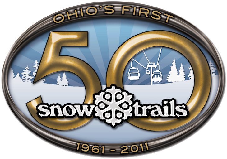 Snow Trails 50th Anniversary Logo 1961-2011 - Snow Trails (800x565), Png Download