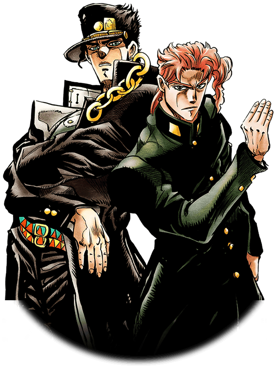 Unit Jotaro Kujo And Kakyoin Noriaki - Jotaro Kujo And Kakyoin (720x800), Png Download