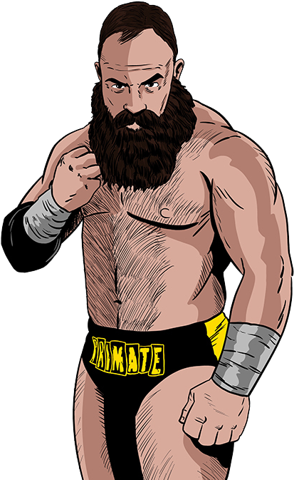 Primate - Primate Wrestling (500x700), Png Download