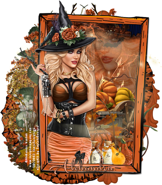 Ct S&co - Alehandra Vanhek - Sexy Witch - Connecticut (640x640), Png Download