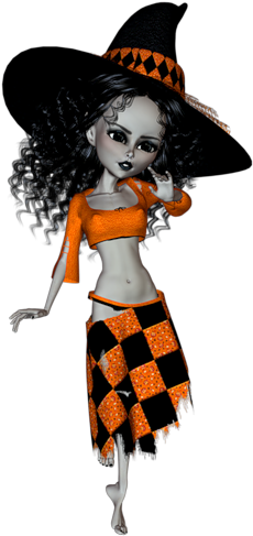Click Here To View Sexy Witches Costumes - Witch (265x500), Png Download