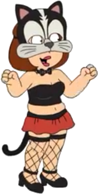 Halloween Character Profiles - Slutty Cat Family Guy (367x691), Png Download
