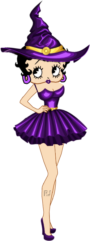 Bb Sexy Witch Betty Boop Halloween, Halloween Parade, - Witchcraft (603x803), Png Download