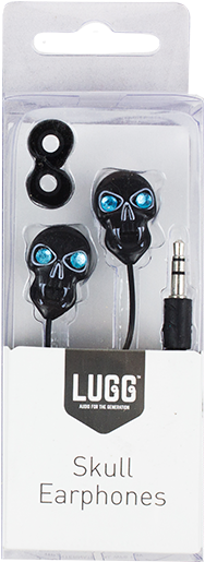 Skull Stereo Earphones - Stereophonic Sound (800x620), Png Download