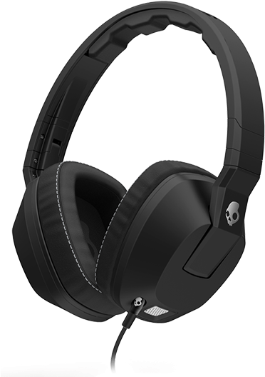Skull Candy Crushers - Skullcandy Crusher - Headset - Full Size - Black (400x575), Png Download