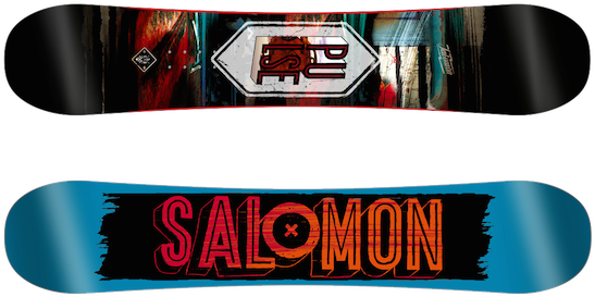 Salomon Pulse Hybrid Camber Snowboard, 163cm, 2017 (640x366), Png Download