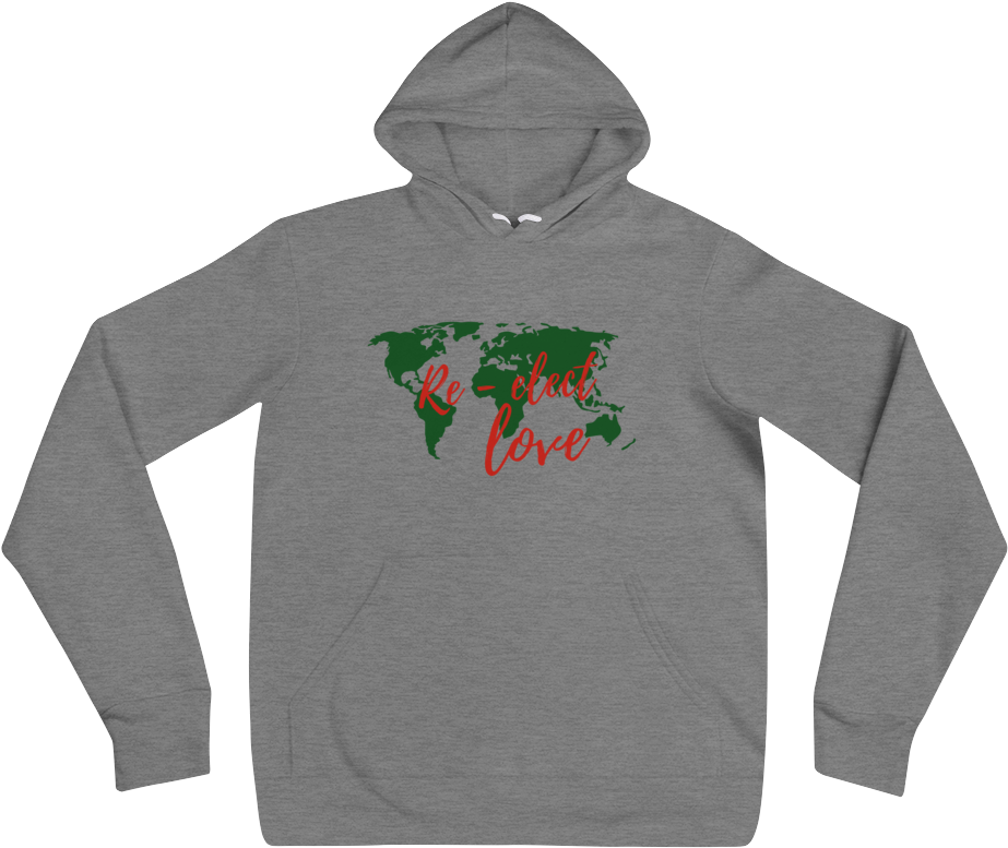 Reelect Hoodie In Smoke (1000x1000), Png Download