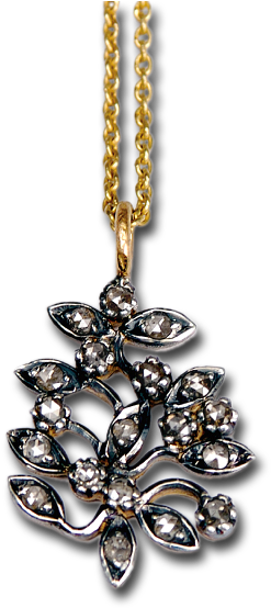 Trellis Pendant Necklace - Locket (730x730), Png Download
