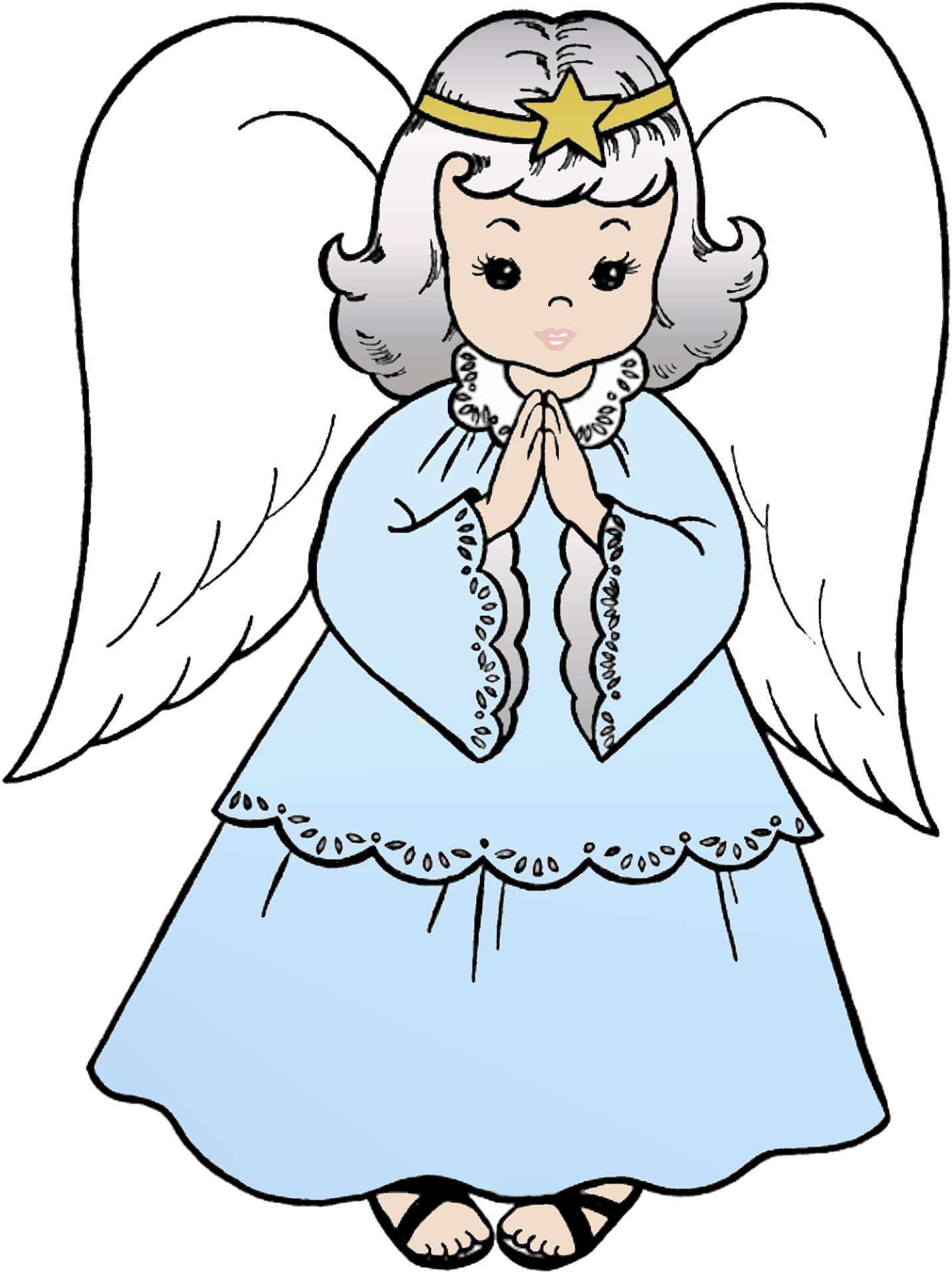 Download Christmas Angel Wallpapers Cartoon For Kids - Drawing Pages Of Angel PNG Image with No Background Download Christmas Angel Wallpapers Cartoon For Kids - Drawing Pages Of Angel PNG Image with No Background