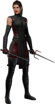Elektra Will Fight To The Very End To Stop The Hand's - Daredevil (300x420), Png Download