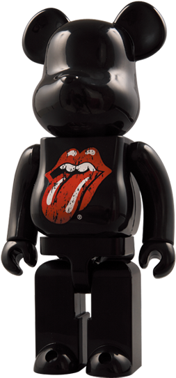 /wi/upimage/rs 01 0d9ajak - Bearbrick 1000 Rolling Stone (317x550), Png Download