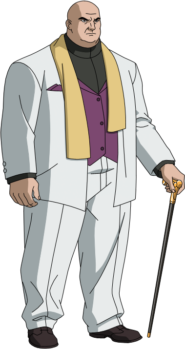 This Is A Character Design Of The New Daredevil Suit - Kingpin Png (450x800), Png Download